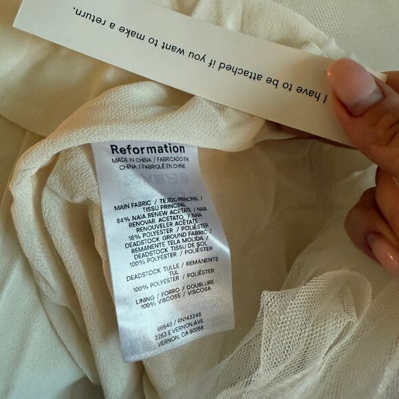 New Reformation Alouette Dress - Picture 4 of 6